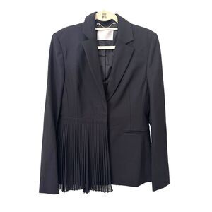 JASON WU‎ Pleated Draped Wool Blazer NWOT Sz4